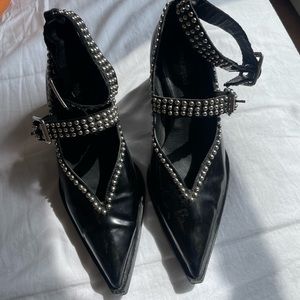 Vintage studded Jeffrey Campbell heels